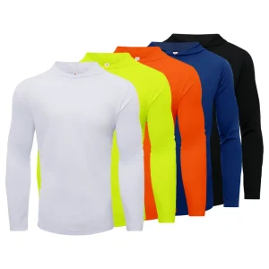 Men's five piece sports long sleeved T-shirt